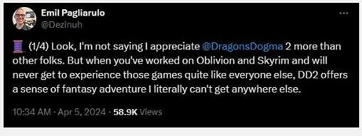 B社資深設計總監稱讚《龍之信條2》:有當年的感覺了 B社資深設計總監稱讚《龍之信條2》:有當年的感覺了