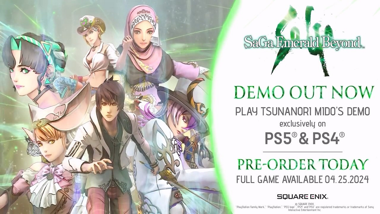 《沙加:Emerald Beyond》現已支援試玩 登陸多平台 《沙加:Emerald Beyond》現已支援試玩 登陸多平台