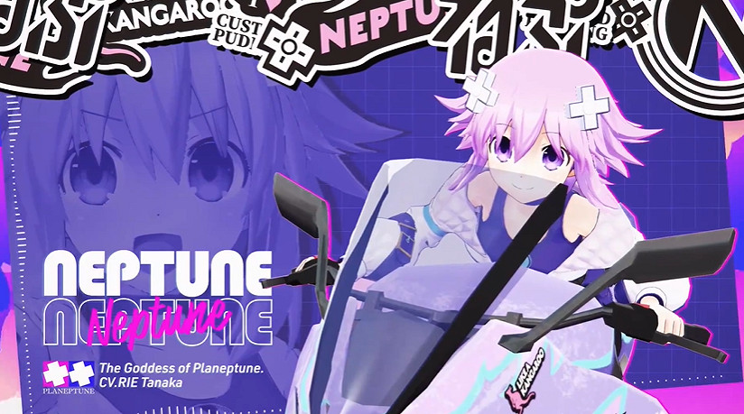 海王星系列新作《暴走次元海王星VS巨神史萊犬》公布!