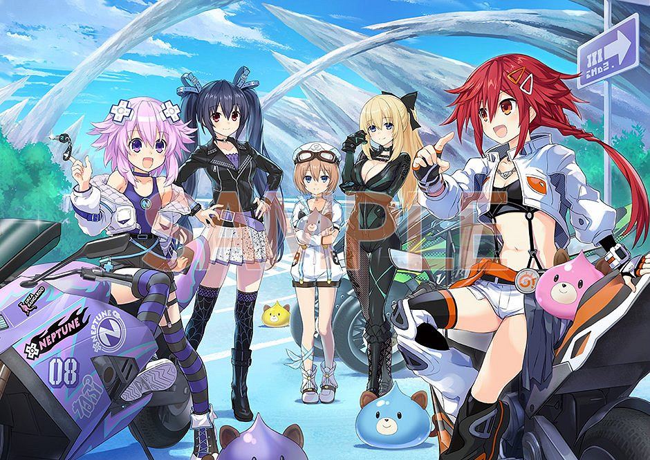 《暴走次元海王星VS巨神史萊犬》新插圖賞：畫風精美!