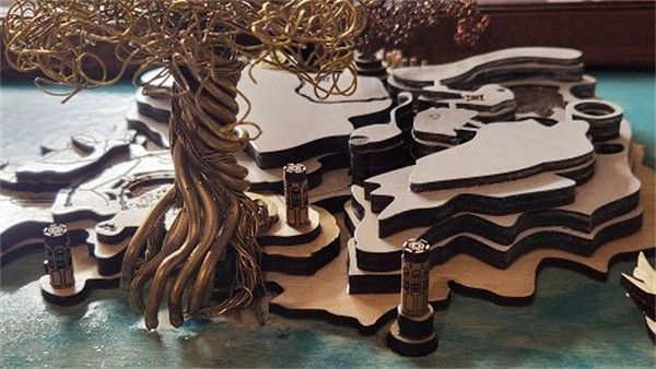 父親為兒子做《艾爾登法環》3D立體掛畫:紀念共同遊玩時光