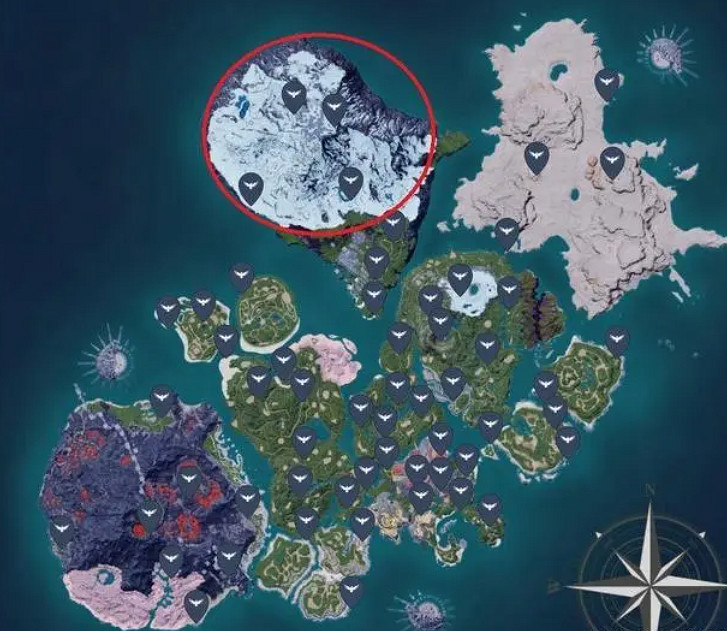 《幻獸帕魯》純水晶分布一覽 《幻獸帕魯》純水晶分布一覽