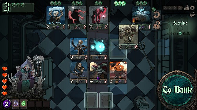 《Throne of Bone》Steam搶測 肉鴿元素自走棋新遊