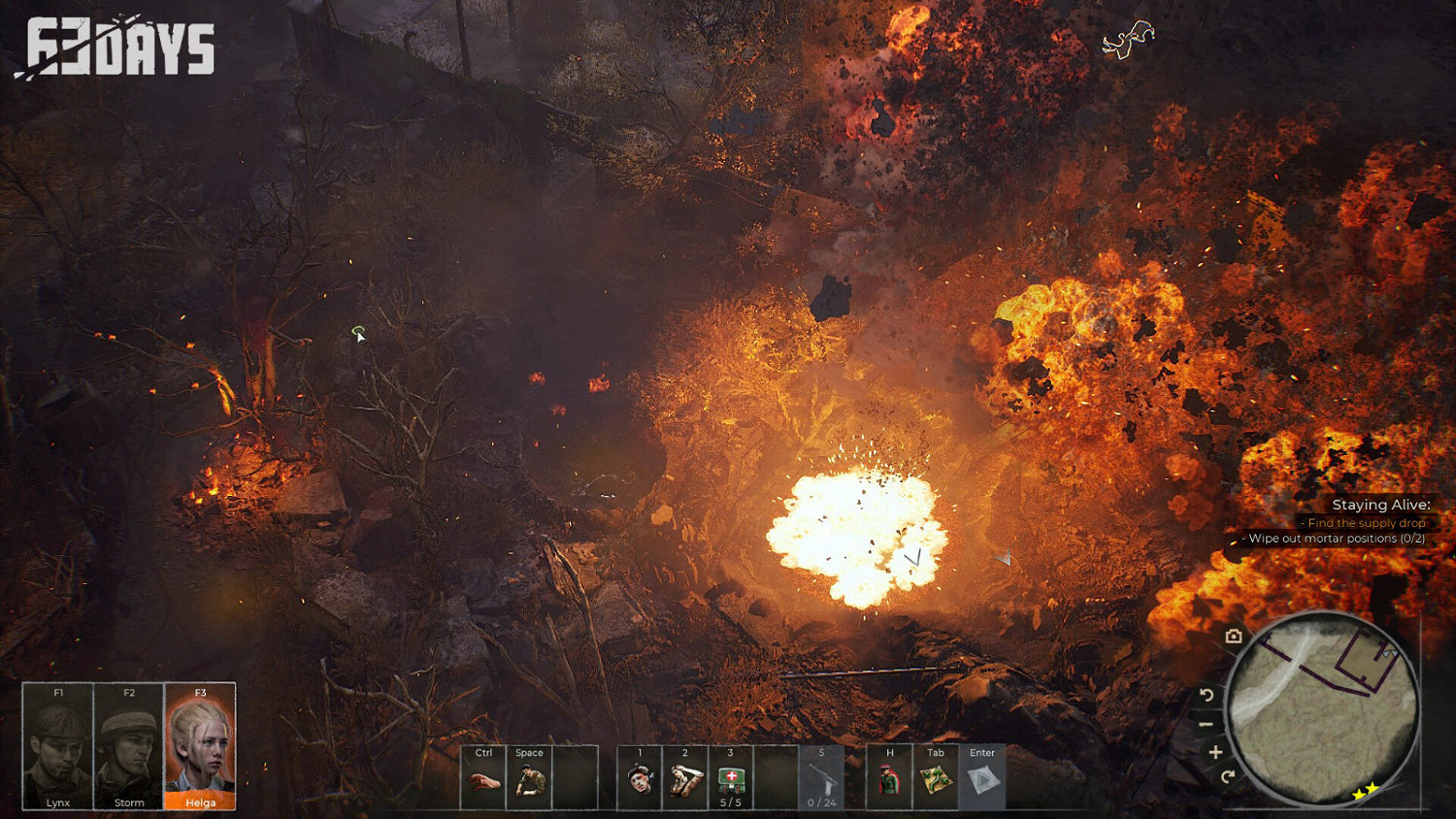 策略遊戲《63 Days》Steam頁面上線 支援中文