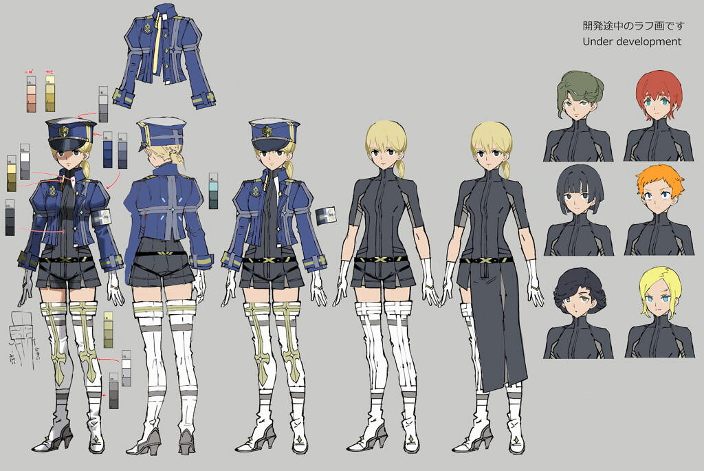 荒野兵器精神續作《武裝幻想》全新角色設計圖公布！