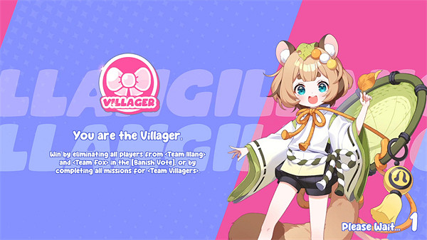 美少女Q版畫風狼人殺遊戲《人狼》免費登陸Steam平台