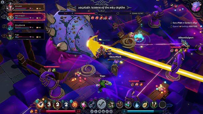 《Inkbound》登陸Steam 肉鴿元素回合制戰略RPG