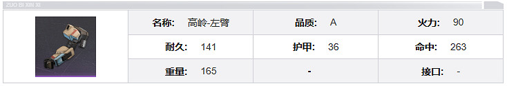 鋼嵐高嶺機兵介紹 鋼嵐高嶺機兵介紹