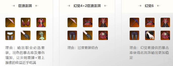 《命運方舟》幻雨綿綿細雨套裝選擇推薦