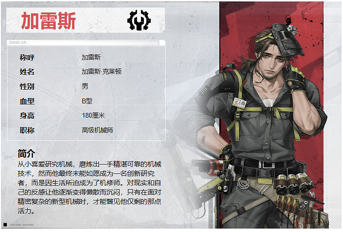 鋼嵐加雷斯角色介紹 鋼嵐加雷斯角色介紹
