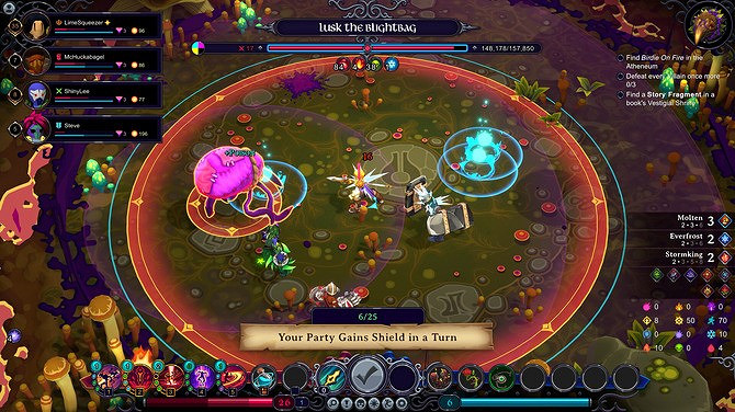 《Inkbound》登陸Steam 肉鴿元素回合制戰略RPG