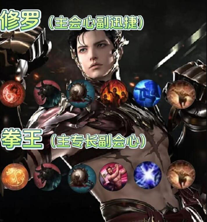 《命運方舟》男拳霸刻印選擇攻略 《命運方舟》男拳霸刻印選擇攻略