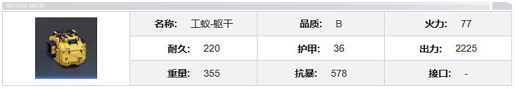 鋼嵐工蟻機兵介紹 鋼嵐工蟻機兵介紹