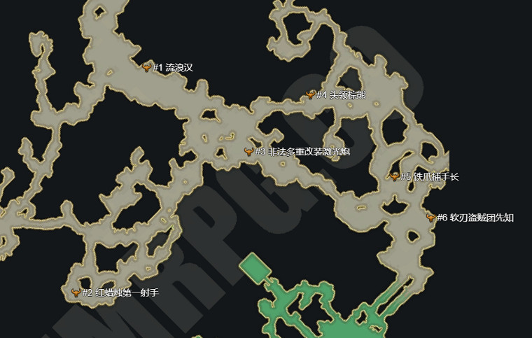 《命運方舟》非法多重改裝雷射炮位置