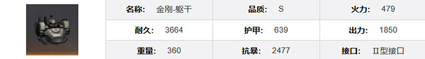 鋼嵐金剛機兵介紹 鋼嵐金剛機兵介紹