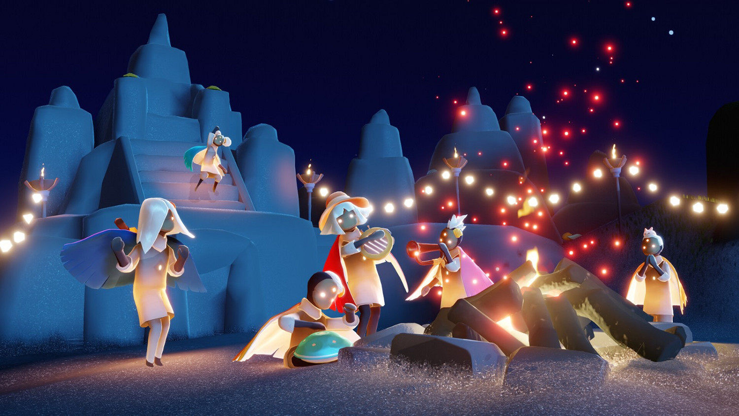 《Sky光·遇》Steam版搶先體驗 經典治愈系MMO名作