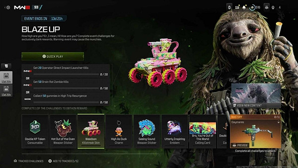 《決勝時刻：現代戰爭3》連動戰區全新Blaze Up活動