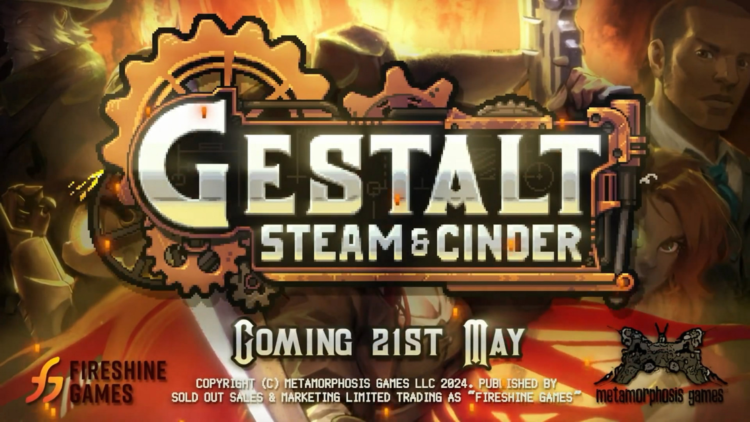 動作新遊《格式塔：蒸汽與煤渣》發售日公布 預告欣賞