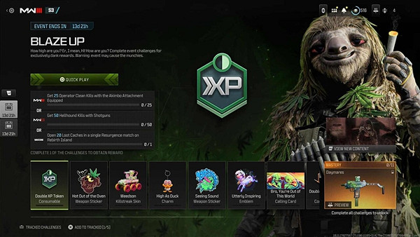 《決勝時刻：現代戰爭3》連動戰區全新Blaze Up活動