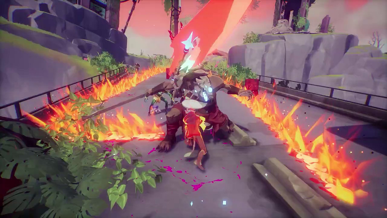 《終極閃光:破壞者》公開火焰巫師小Boss戰鬥實機 《終極閃光:破壞者》公開火焰巫師小Boss戰鬥實機