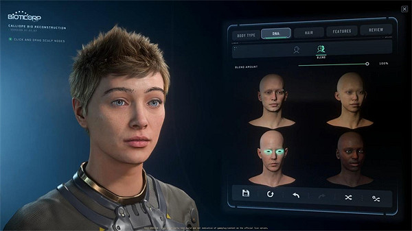 《星際公民》角色編輯器展示公布：更多的個性化選擇