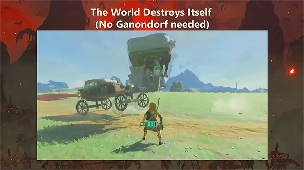 《塞爾達傳說:王國之淚》開發階段物理引擎bug展示 《塞爾達傳說:王國之淚》開發階段物理引擎bug展示