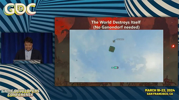 《塞爾達傳說:王國之淚》開發階段物理引擎bug展示 《塞爾達傳說:王國之淚》開發階段物理引擎bug展示