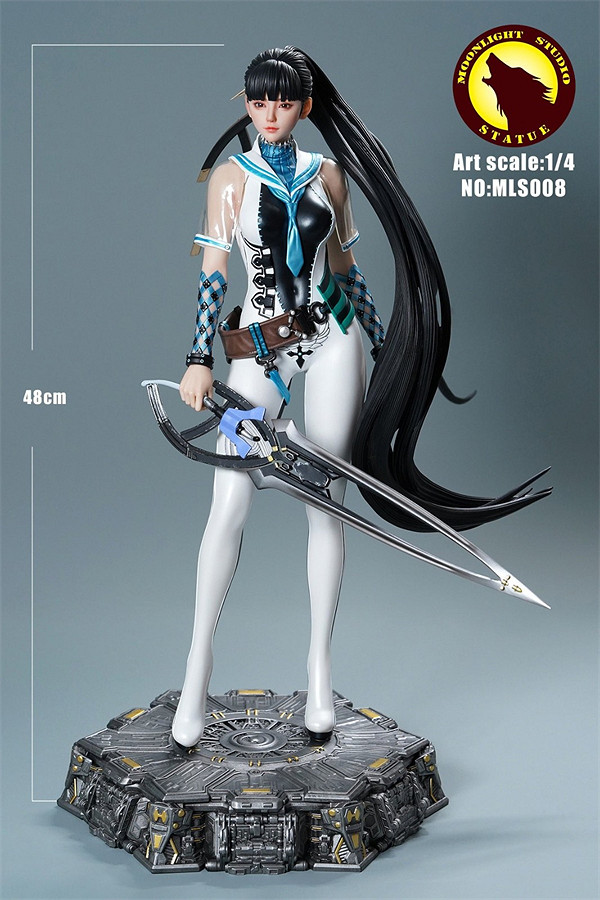 《星刃》女主伊芙1:4手辦推出：前凸後翹 性感逼真！