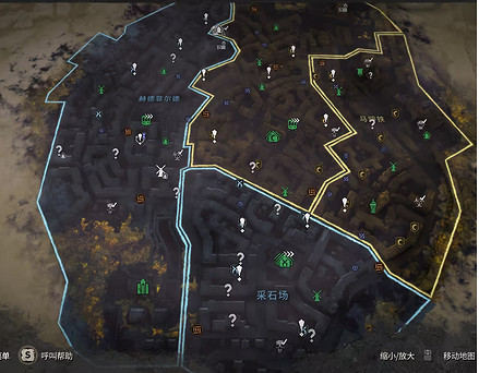 《垂死之光2》中心區主要設施資源一覽