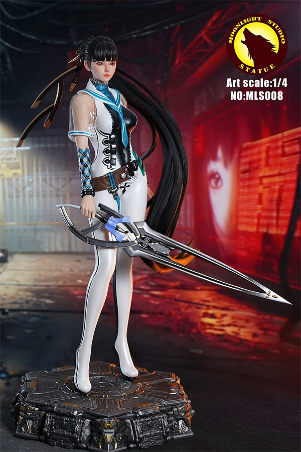 《星刃》女主伊芙1:4手辦推出：前凸後翹 性感逼真！