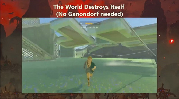 《塞爾達傳說:王國之淚》開發階段物理引擎bug展示 《塞爾達傳說:王國之淚》開發階段物理引擎bug展示