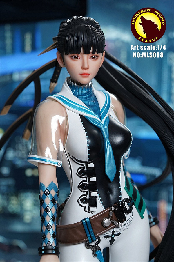 《星刃》女主伊芙1:4手辦推出：前凸後翹 性感逼真！