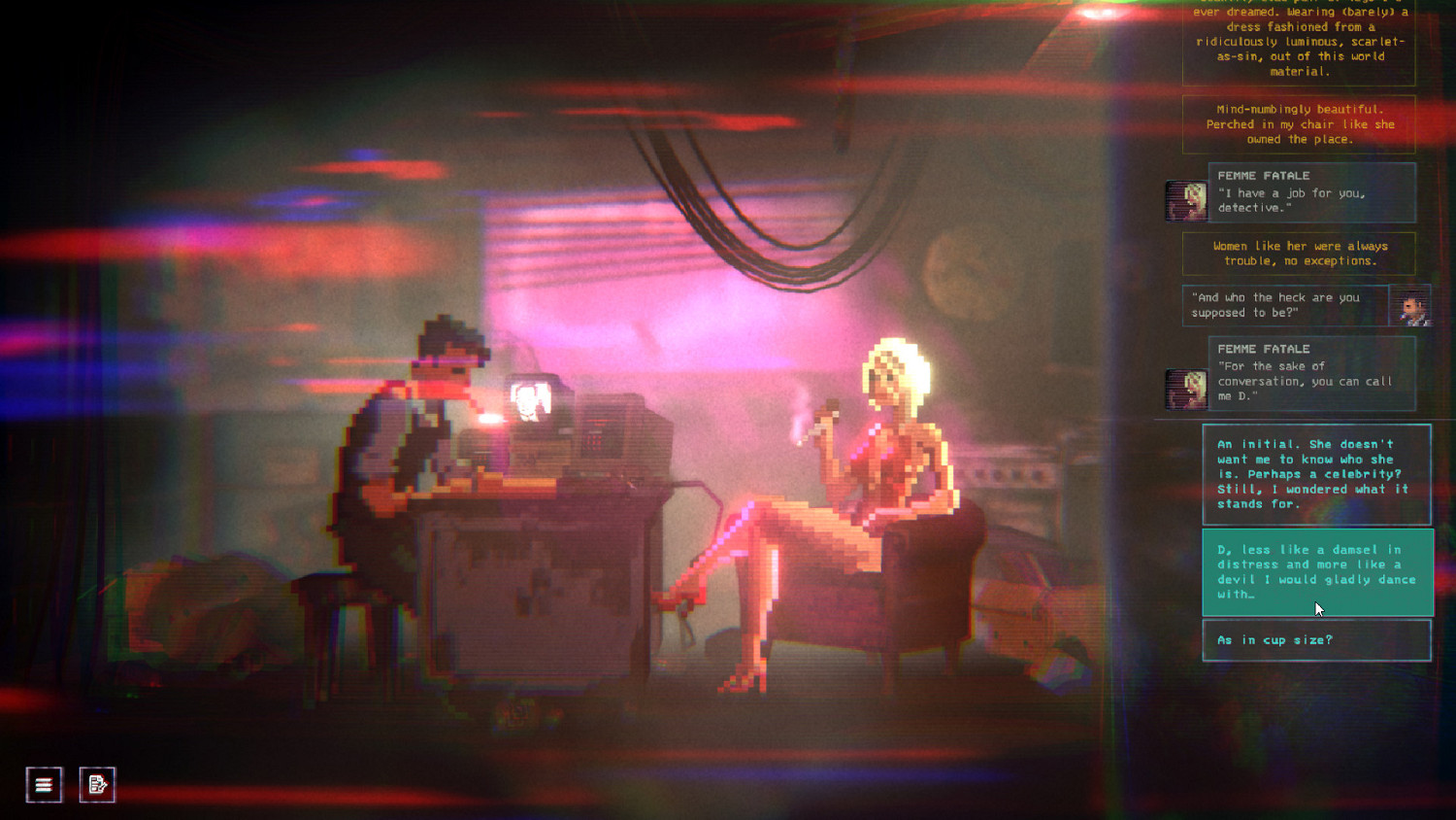 電馭叛客風推理遊戲《既往不咎》4月底在Steam推出! 電馭叛客風推理遊戲《既往不咎》4月底在Steam推出!