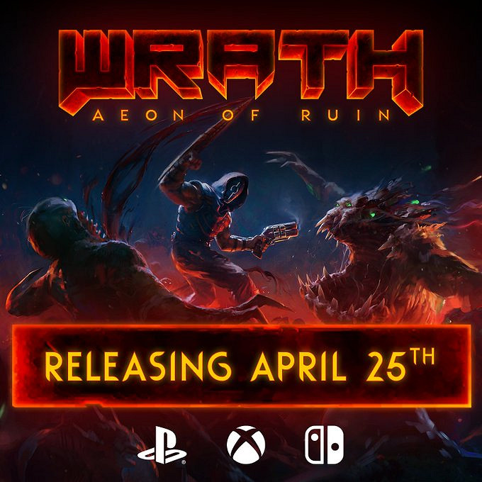 暗黑硬核FPS《怒火：永恒遺跡》宣布4月25日登陸主機!