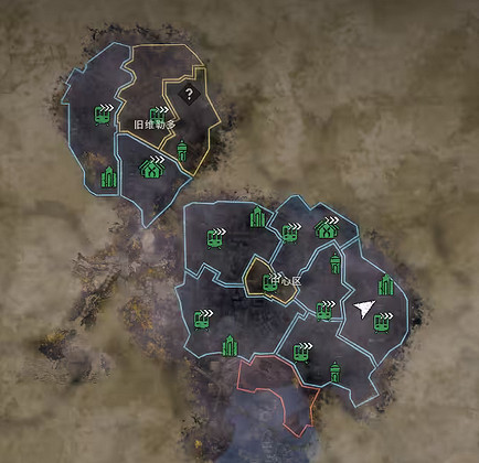 《垂死之光2》中心區主要設施資源一覽