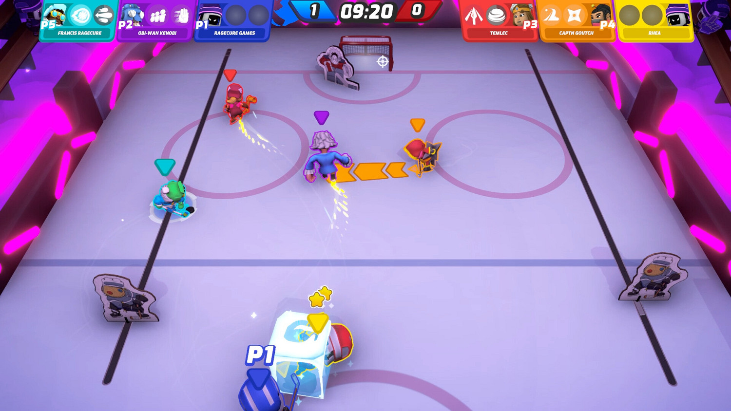 冰球對戰派對遊戲《冰球大莽鬥》現已在Steam平台正式發售