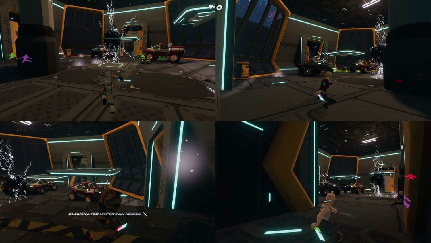 3D競技場射擊遊戲《1槍1殺》Steam頁面 支援中文