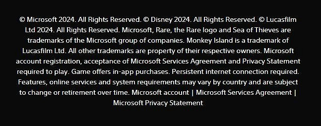 PS5版《盜賊之海》需要玩家註冊關聯微軟帳戶才能遊玩 PS5版《盜賊之海》需要玩家註冊關聯微軟帳戶才能遊玩