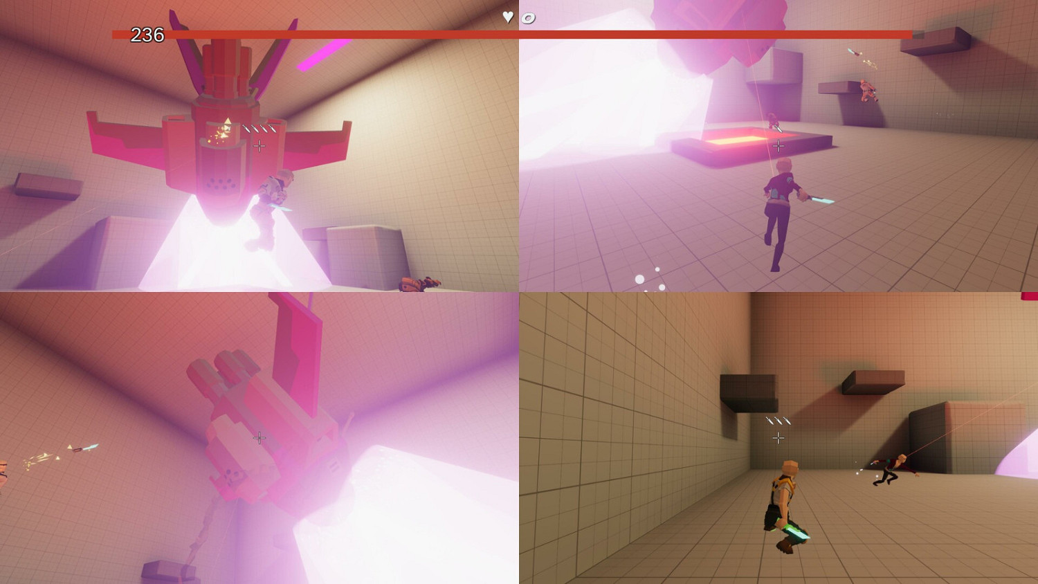 3D競技場射擊遊戲《1槍1殺》Steam頁面 支援中文