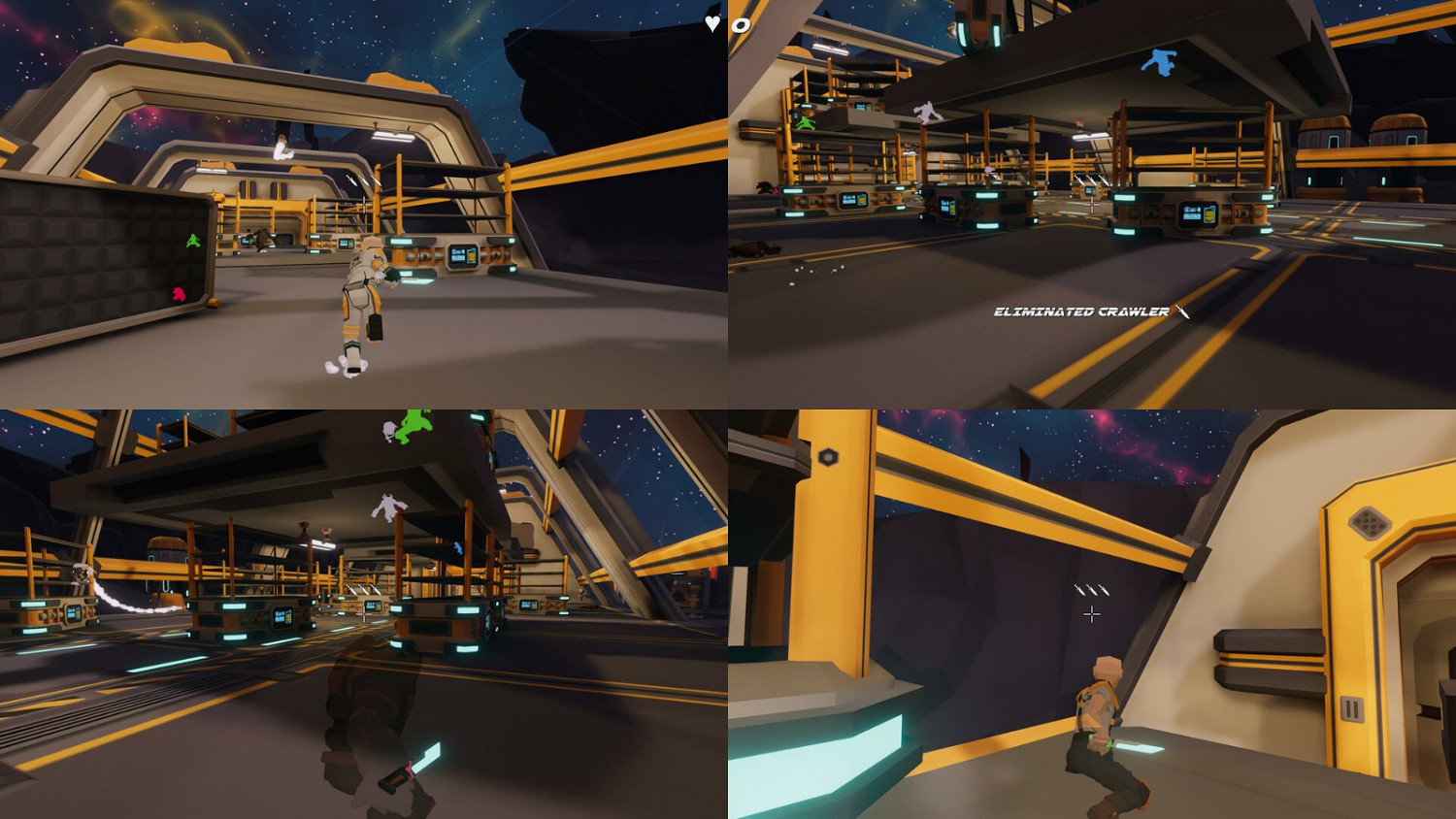 3D競技場射擊遊戲《1槍1殺》Steam頁面 支援中文