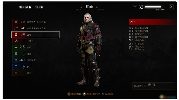 《巫師3》最強遺物烈日護甲套裝介紹