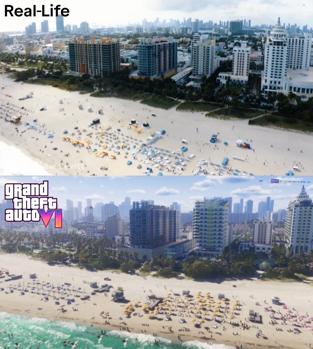 國外大神用現實場景還原《GTA6》預告：含原影片對比