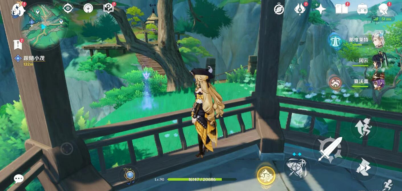 《原神》雲瀑萬尋遺瓏埠觀景點位置一覽 《原神》雲瀑萬尋遺瓏埠觀景點位置一覽