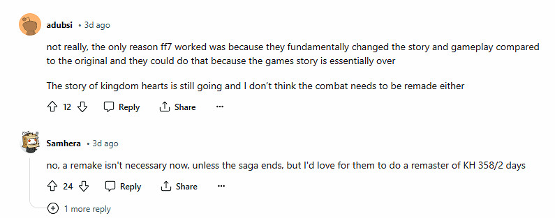 《王國之心》粉絲認為初代不需要重製：已經很優秀了!