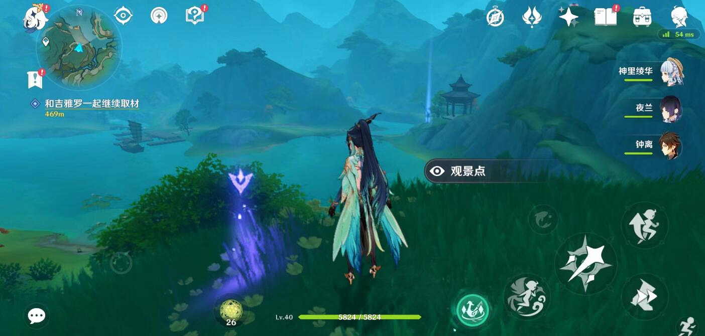 《原神》昔古的宿諾觀景點位置一覽 《原神》昔古的宿諾觀景點位置一覽