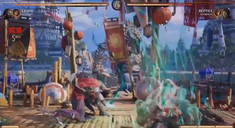 《真人快打1》新角色艾爾馬克實機展示：特效華麗！