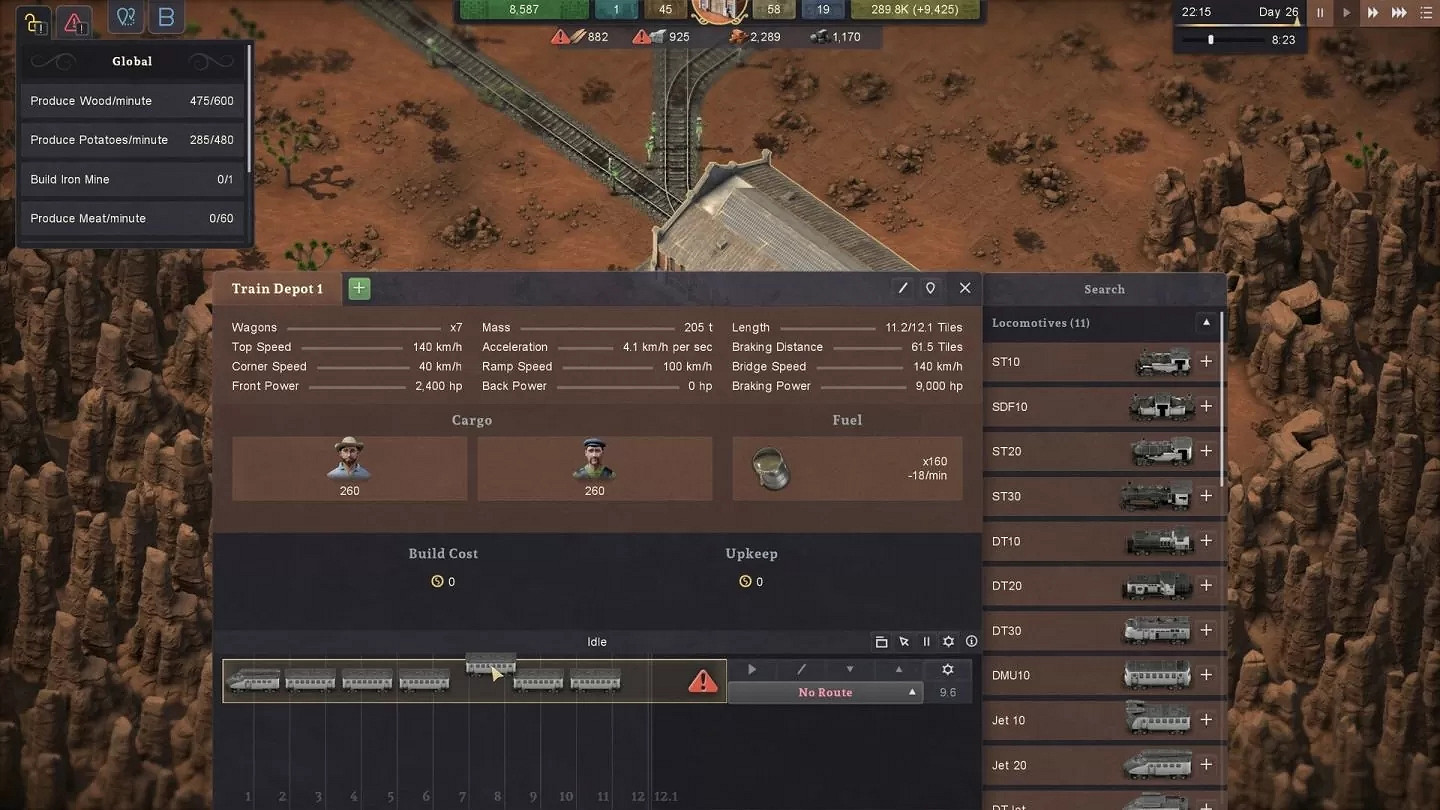 城市建造遊戲《鐵路先驅》正式版將於4月22日正式發售