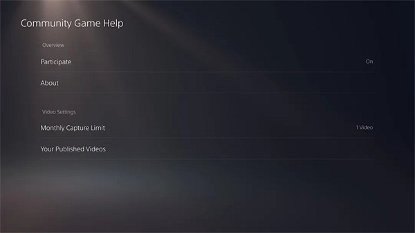 PS5社區遊戲幫助功能介紹：可遊戲內直接查找攻略影片