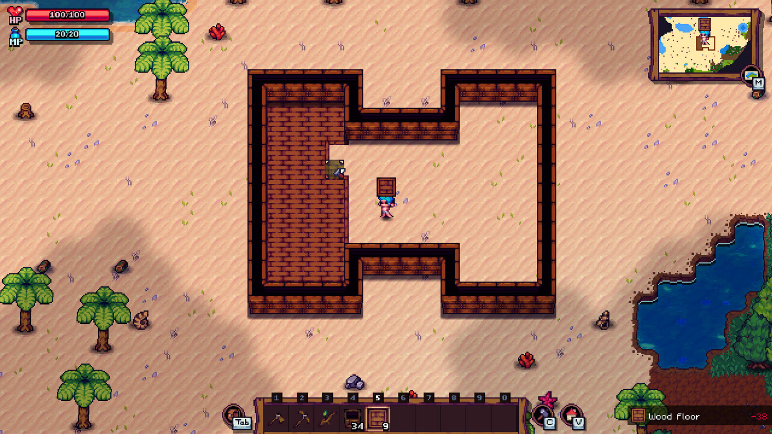 開放世界生存製作遊戲《造作海島》現已推出免費序章