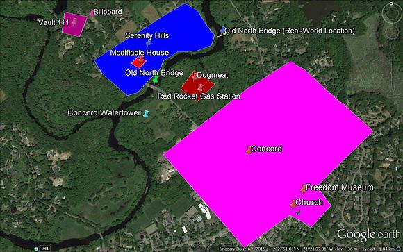 《異塵餘生4》初始地圖區域分析